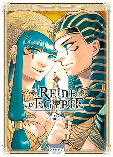 jaquette livre Reine d'Egypte - Tome 5