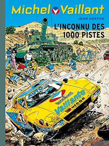 jaquette livre Michel Vaillant Tome 37 - L'inconnu Des 1000 Pistes