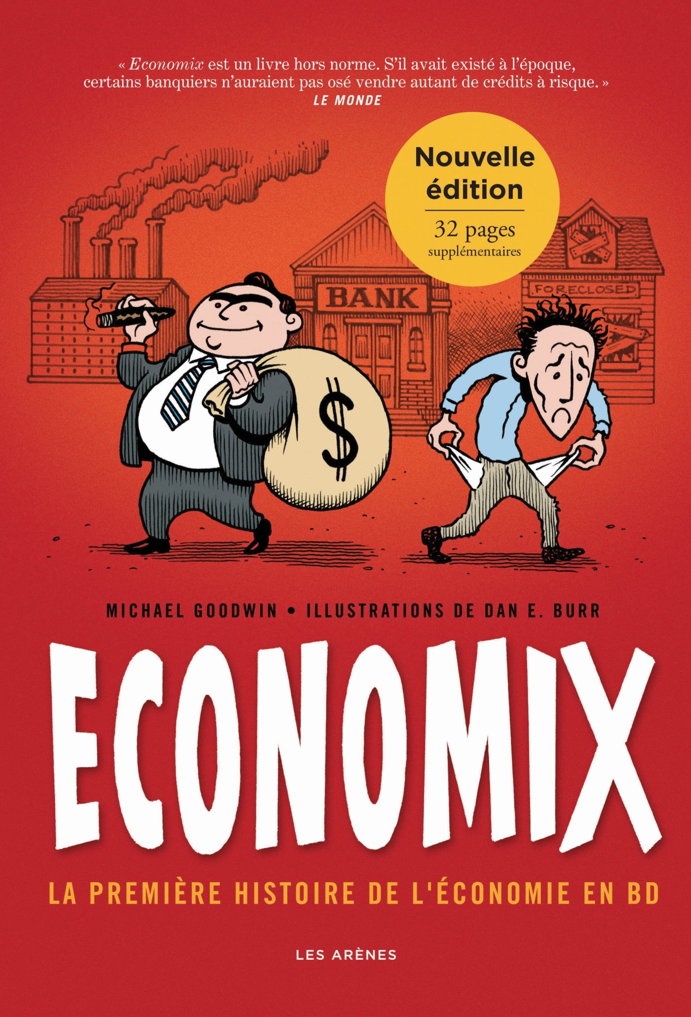 jaquette livre Economix : la première histoire de l'économie en BD (2e édition)