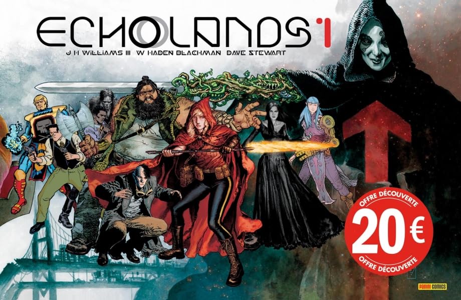 jaquette livre Echolands Tome 1