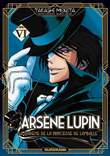 jaquette livre Arsène Lupin - Edition 2022 - Tome 6 : Le diadème de la princesse de Lamballe