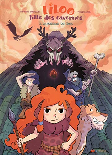 jaquette livre Liloo Fille Des Cavernes Tome 2 - La Montagne Des Âmes