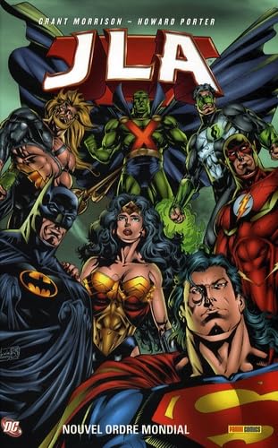 jaquette livre Jla Nouvel Ordre Mondial