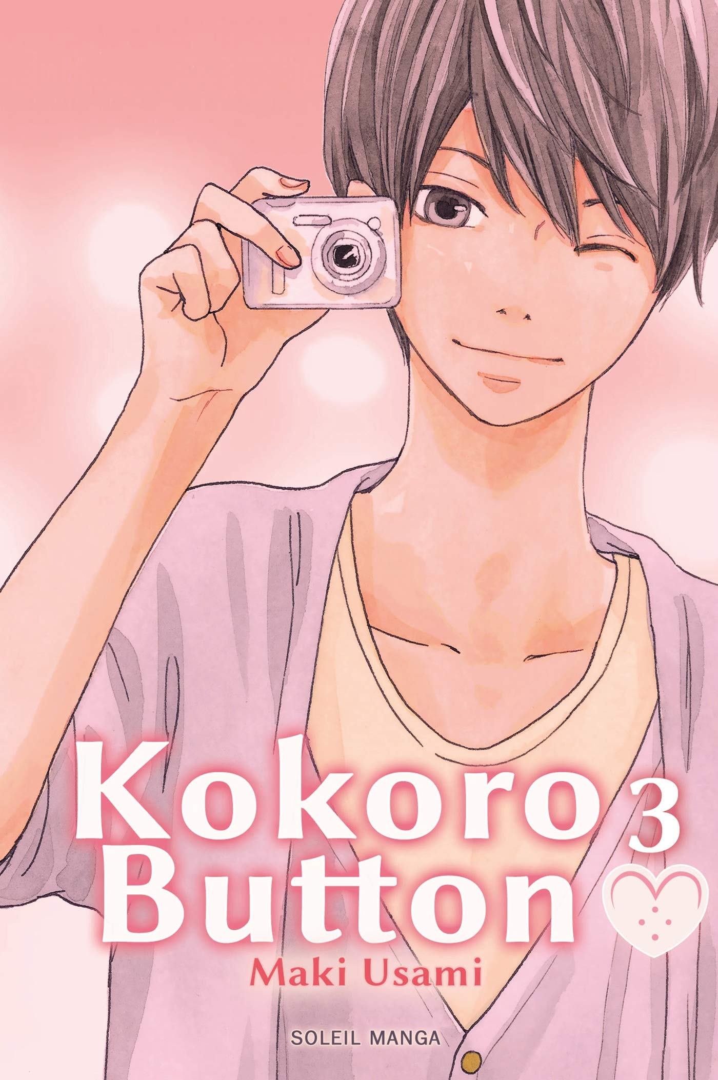 jaquette livre Kokoro button Vol.3