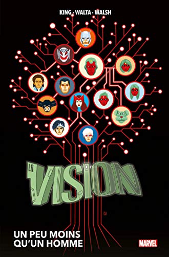 jaquette livre La Vision - Un Peu Moins Qu'un Homme