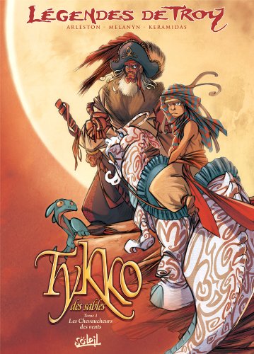 jaquette livre Tykko Des Sables Tome 1 - Les Chevaucheurs Des Vents