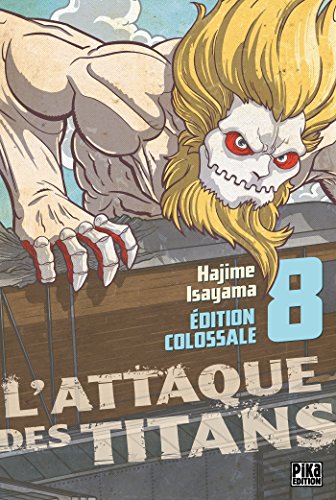 jaquette livre Attaque Des Titans (l') - Edition colossale - Tome 8