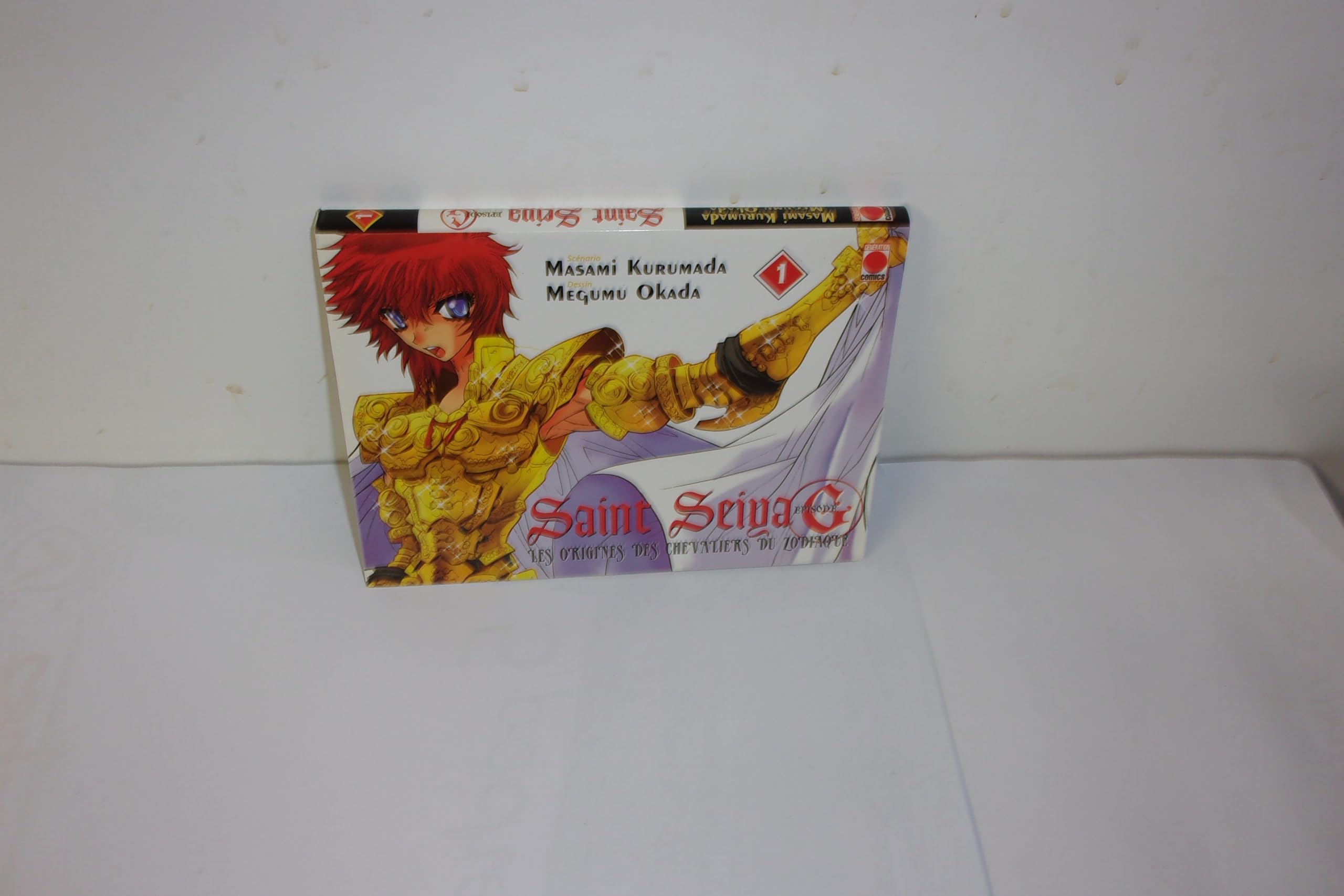 jaquette livre Saint Seiya G, tome 1 : Les origines des chevaliers du Zodiaque