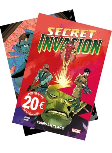 jaquette livre Secret Invasion - Pack Découverte En 2 Volumes - Dans La Place - Bienvenue Chez Skrulls