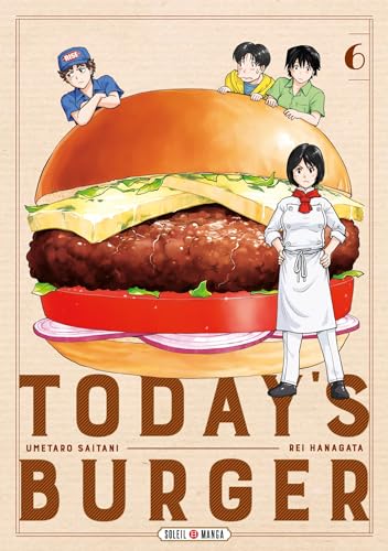 jaquette livre Today's Burger - Tome 6