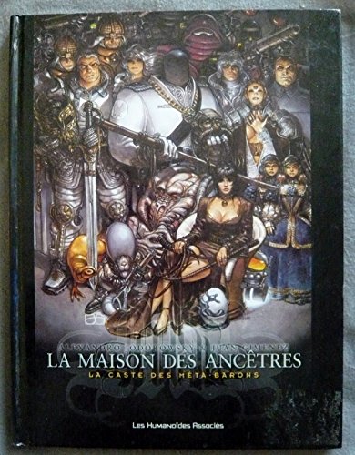 jaquette livre La Caste Des Méta-Barons Hors-Série - La Maison Des Ancêtres