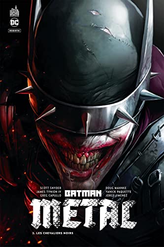 jaquette livre Batman Métal : Le Multivers Noir Tome 2 - Les Chevaliers Noirs