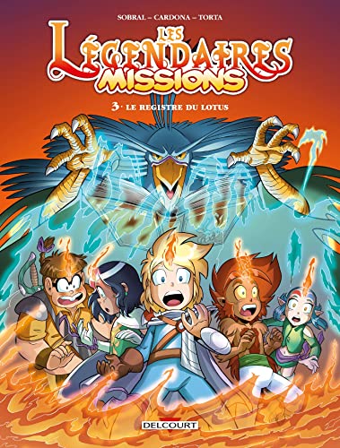 jaquette livre Légendaires (les) - Missions - Tome 3 : Le registre du Lotus