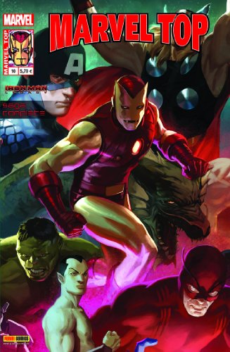 jaquette livre Marvel Top 10