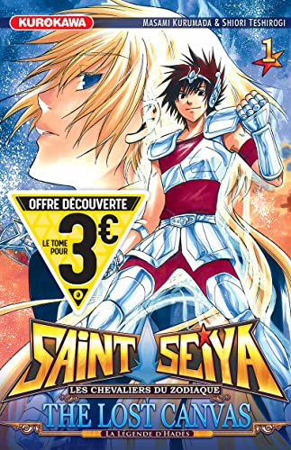 jaquette livre Saint Seiya - The Lost Canvas Tome 1