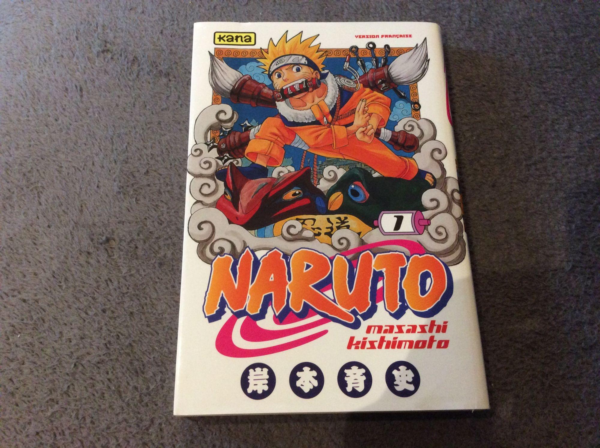 jaquette livre Naruto