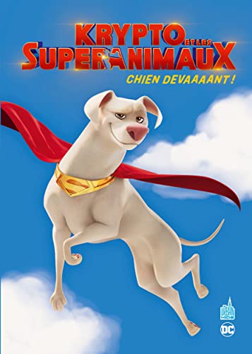 jaquette livre Krypto Et Les Super-Animaux - Chien Devaaaant !
