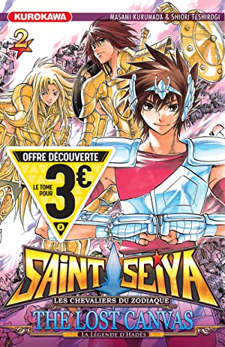 jaquette livre Saint Seiya - The Lost Canvas Tome 2