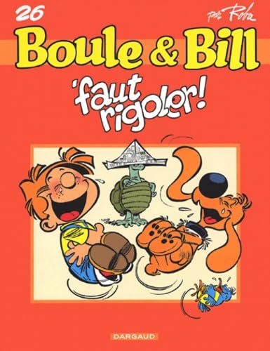 jaquette livre Boulle et Bill, tome 26 : Faut rigoler