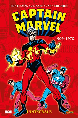 jaquette livre Captain Marvel L'intégrale - 1969-1970