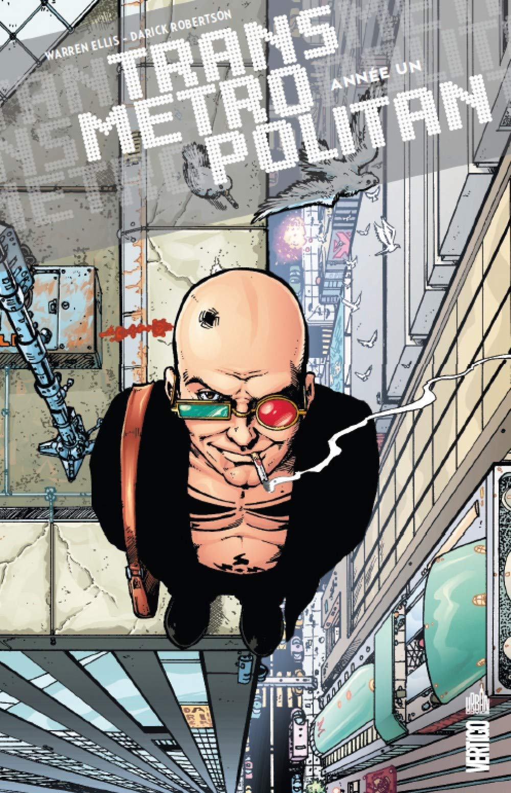 jaquette livre Transmetropolitan tome 1