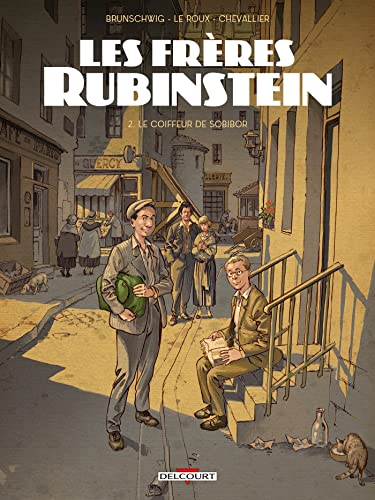 jaquette livre Les Frères Rubinstein Tome 2 - Le Coiffeur De Sobibor