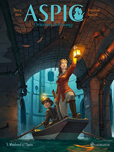 jaquette livre Aspic, Détectives De L'étrange Tome 5 - Wodunnit À L'opéra