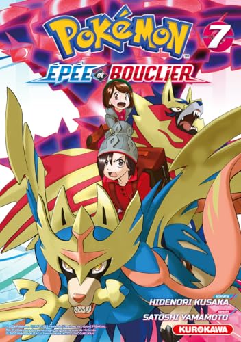 jaquette livre Pokémon - La Grande Aventure - Epée et Bouclier - Tome 7