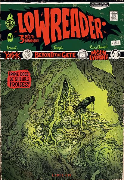 jaquette livre Lowreader Tome 4 - 3 Récits D'horreur