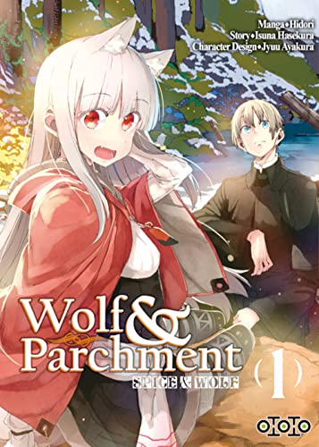 jaquette livre Spice and Wolf - Wolf et Parchment - Tome 1