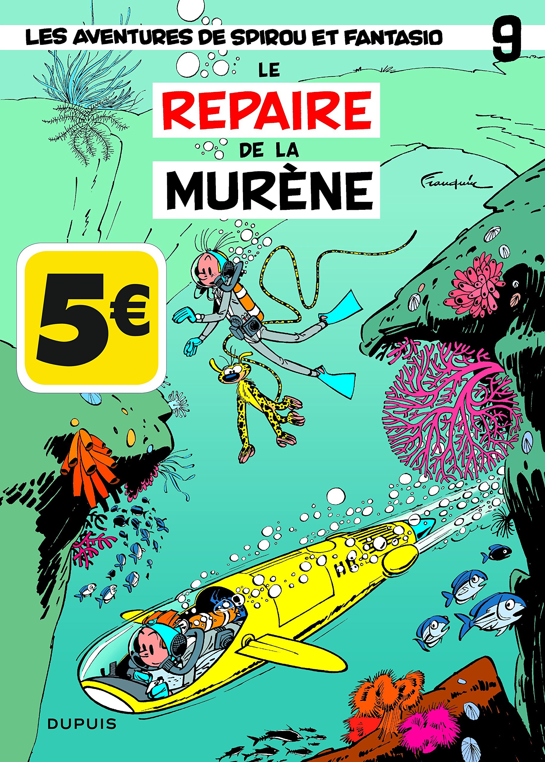 jaquette livre Spirou et Fantasio - tome 9 - Spirou et Fantasio 9 indispensables 2015