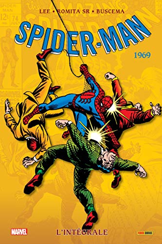 jaquette livre Spider-Man L'intégrale - 1969