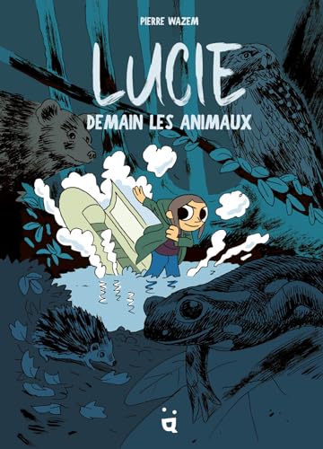 jaquette livre Lucie - Demain Les Animaux