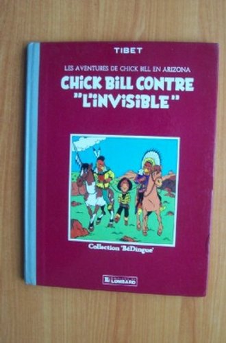 jaquette livre Chick Bill Contre L'invisible