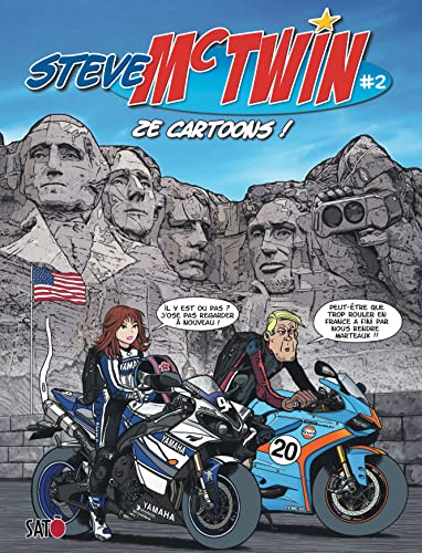jaquette livre Steve Mc Twin Tome 2 - Ze Cartoons !