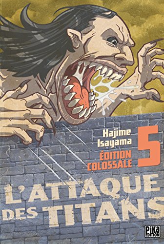 jaquette livre Attaque Des Titans (l') - Edition colossale - Tome 5