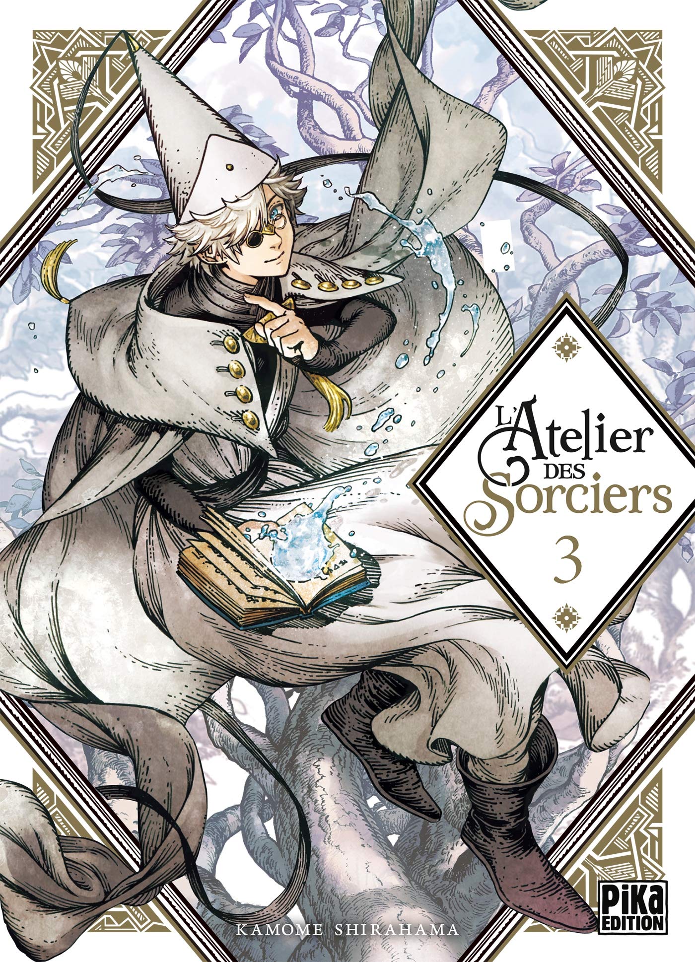 jaquette livre L'Atelier des Sorciers T03