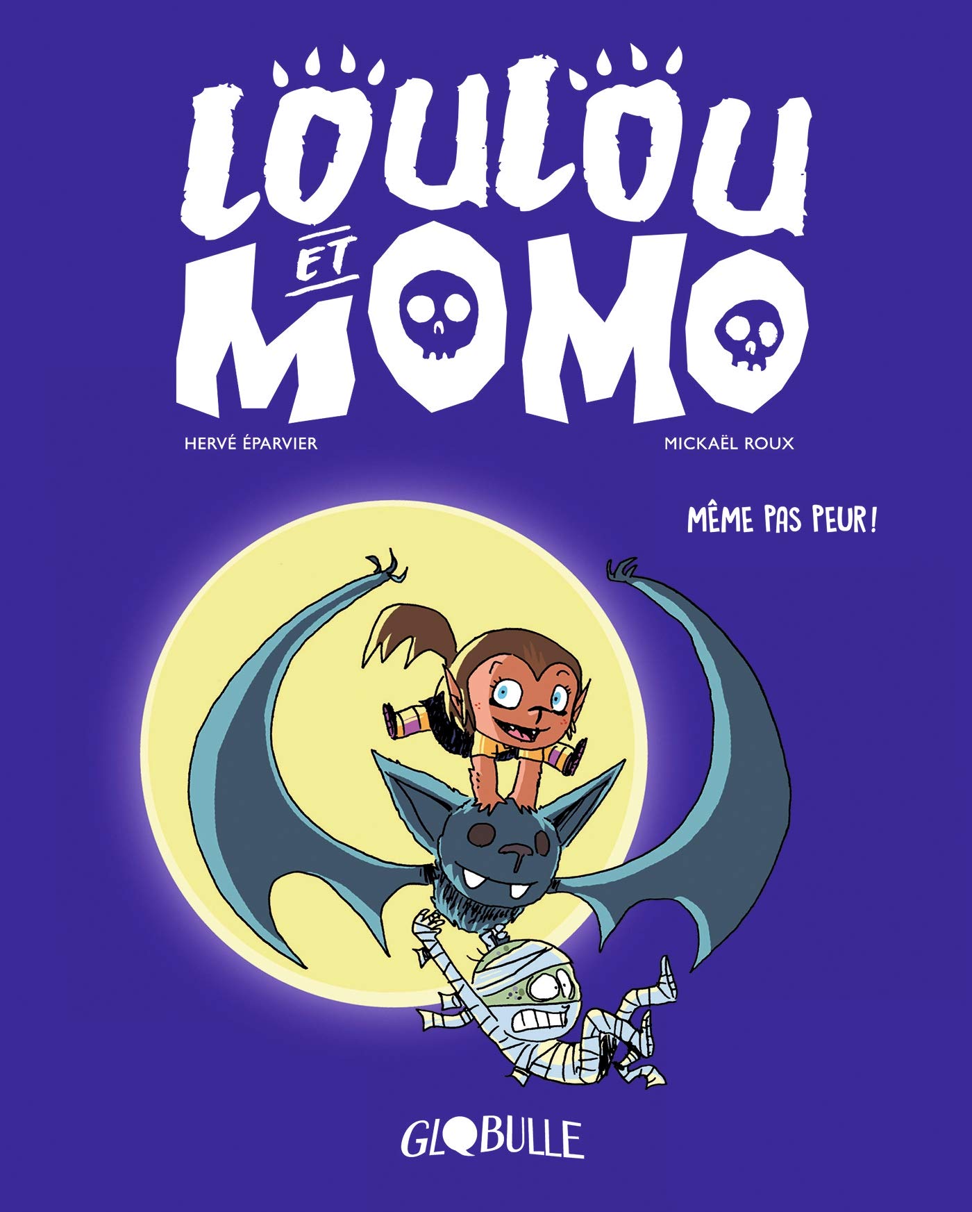 jaquette livre Loulou et Momo, Tome 01: Même pas peur ! - Même pas peur !