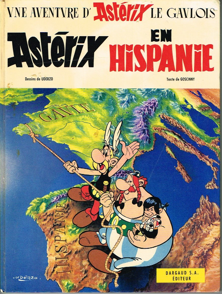 jaquette livre Astérix en Hispanie
