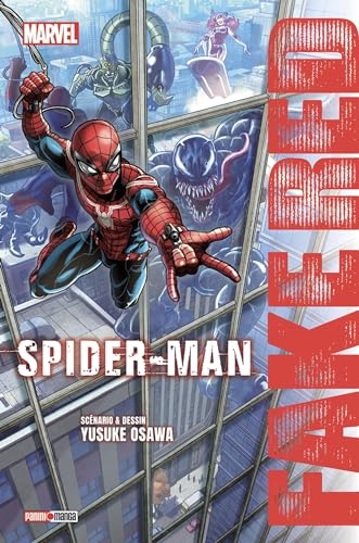 jaquette livre Spider-Man - Fake Red