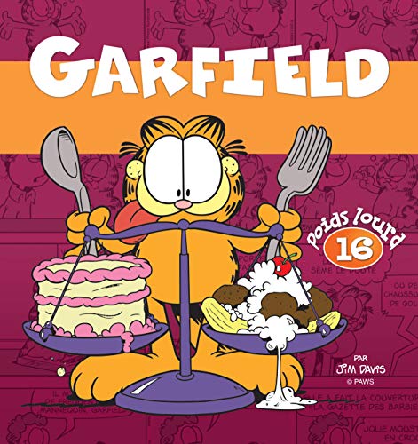 jaquette livre Garfield, Poids Lourd Tome 16