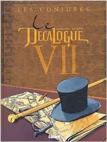 jaquette livre decalogue les conjurés tome7/ nahik tome8