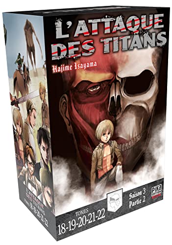 jaquette livre Attaque Des Titans (l') - Coffret - Saison 3 - Tome 2