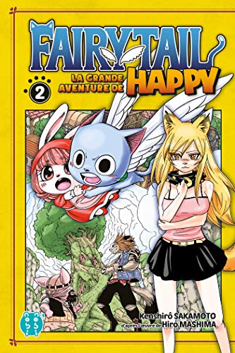 jaquette livre Fairy Tail - La Grande Aventure De Happy - Tome 2