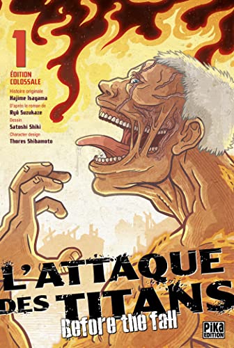 jaquette livre Attaque Des Titans (l') - Before the Fall - Edition colossale - Tome 1