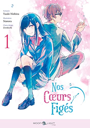 jaquette livre Nos coeurs figés - Tome 1