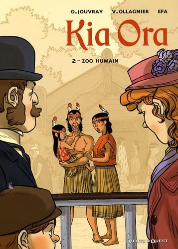 jaquette livre Kia Ora Tome 2 - Zoo Humain
