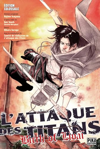 jaquette livre Attaque Des Titans (l') - Birth of Livai - Colossale