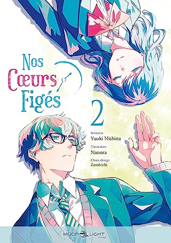 jaquette livre Nos coeurs figés - Tome 2