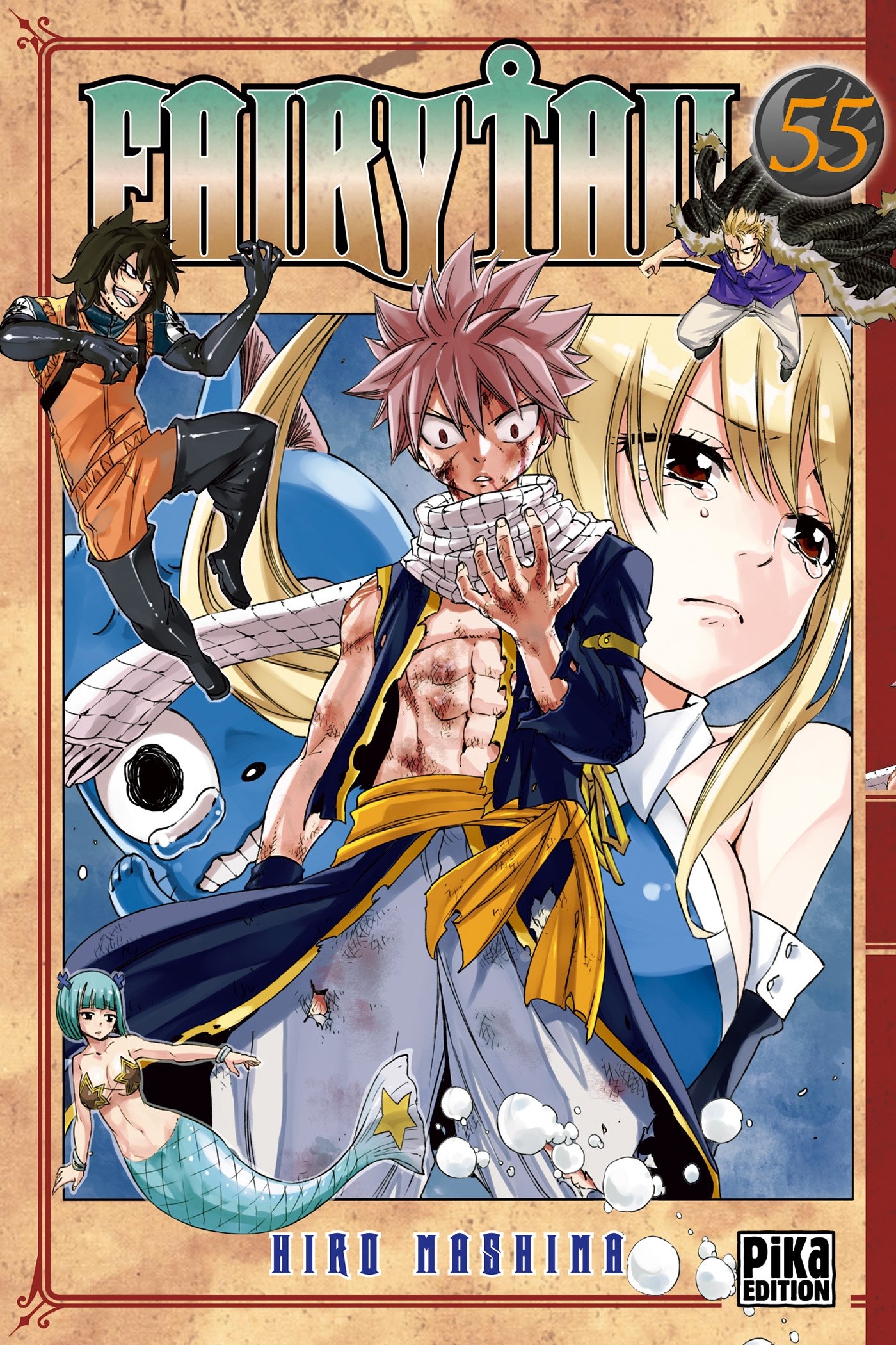 jaquette livre Fairy Tail T55